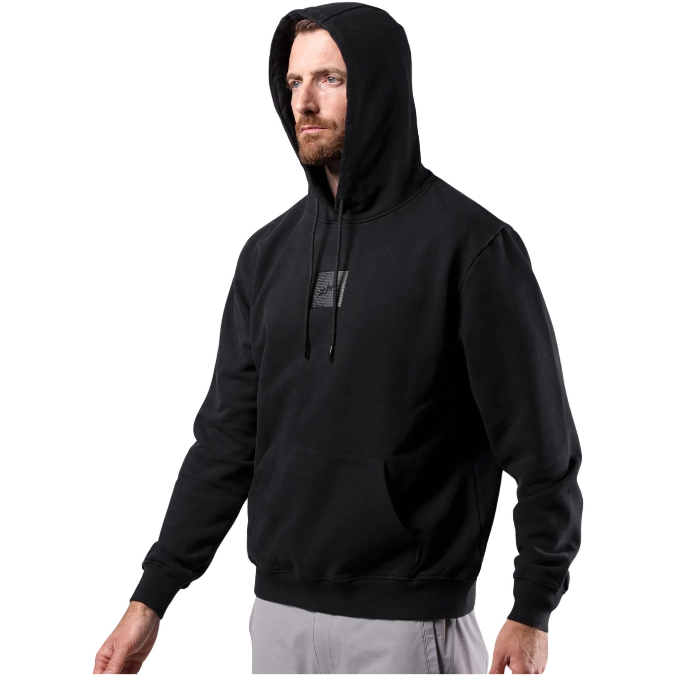 2026 Zhik Mens Carbon Hoodie HDI-0022-M-BLK - Black